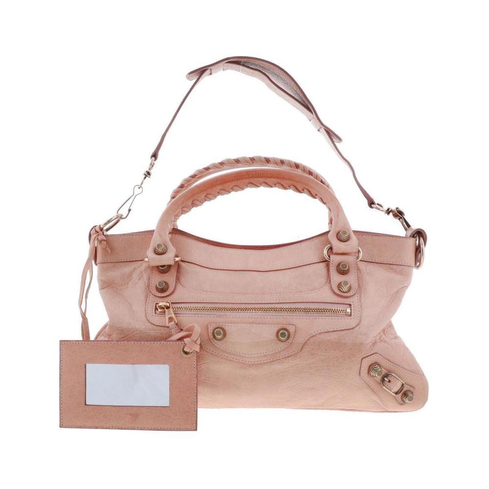 Balenciaga The Giant First Bag Handbag Pink